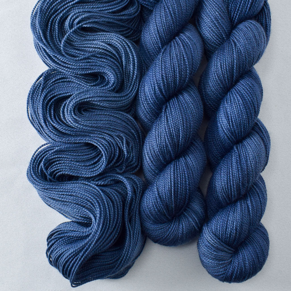 Denim - Miss Babs Yummy 2-Ply superwash Merino wool yarn
