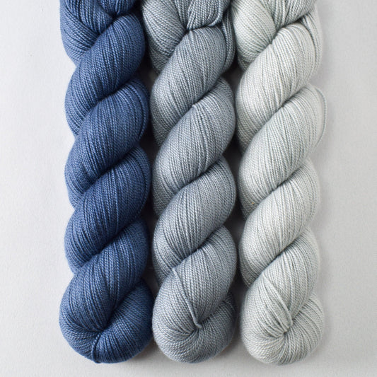 Denim, Blue Slate, and Fogbound - Miss Babs Avon Trio