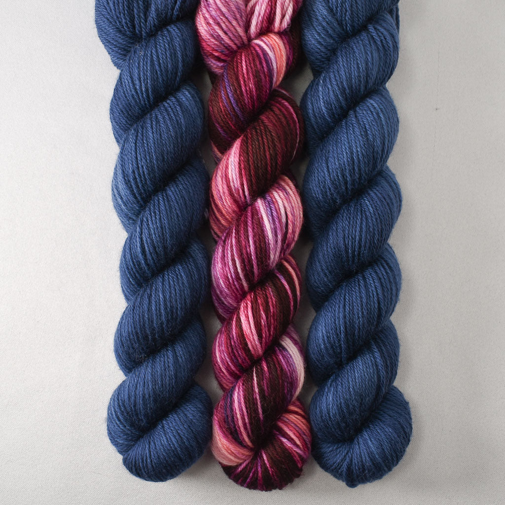Denim and Mountain Laurel - Miss Babs Yowza Mini Killer Queen Cowl Set