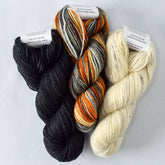 Ebony, Biker Chick, and Magnesite - Miss Babs Katahdin Toe Trio
