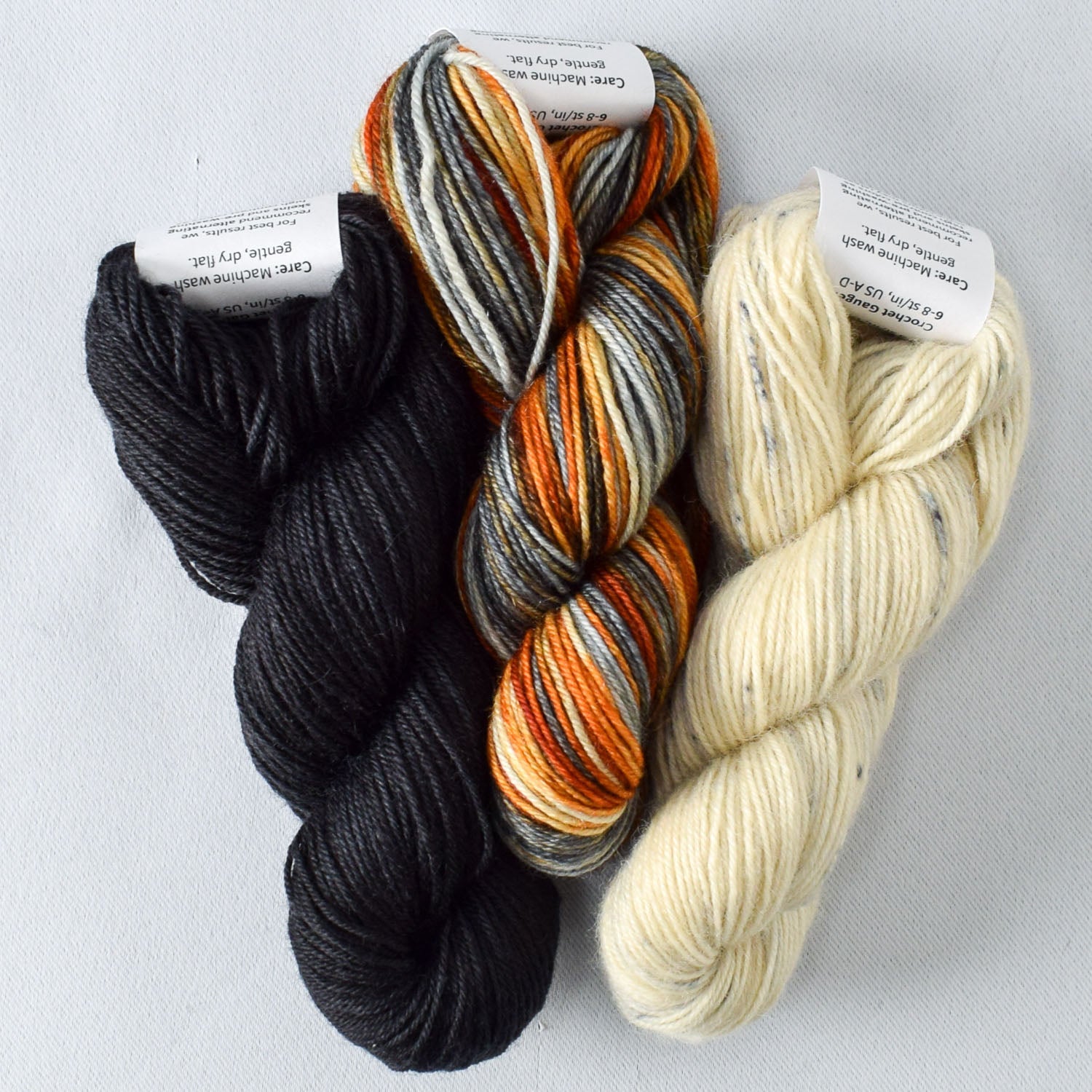 Ebony, Biker Chick, and Magnesite - Miss Babs Katahdin Toe Trio