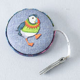 Emma Ball Wooly Puffins Tape Measure - Miss Babs Notions