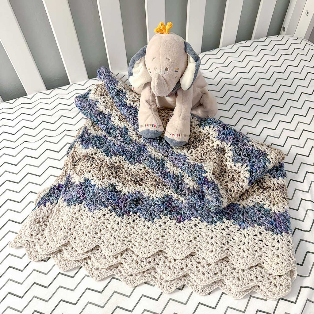 Enamored Baby Blanket - PDF Crochet Pattern