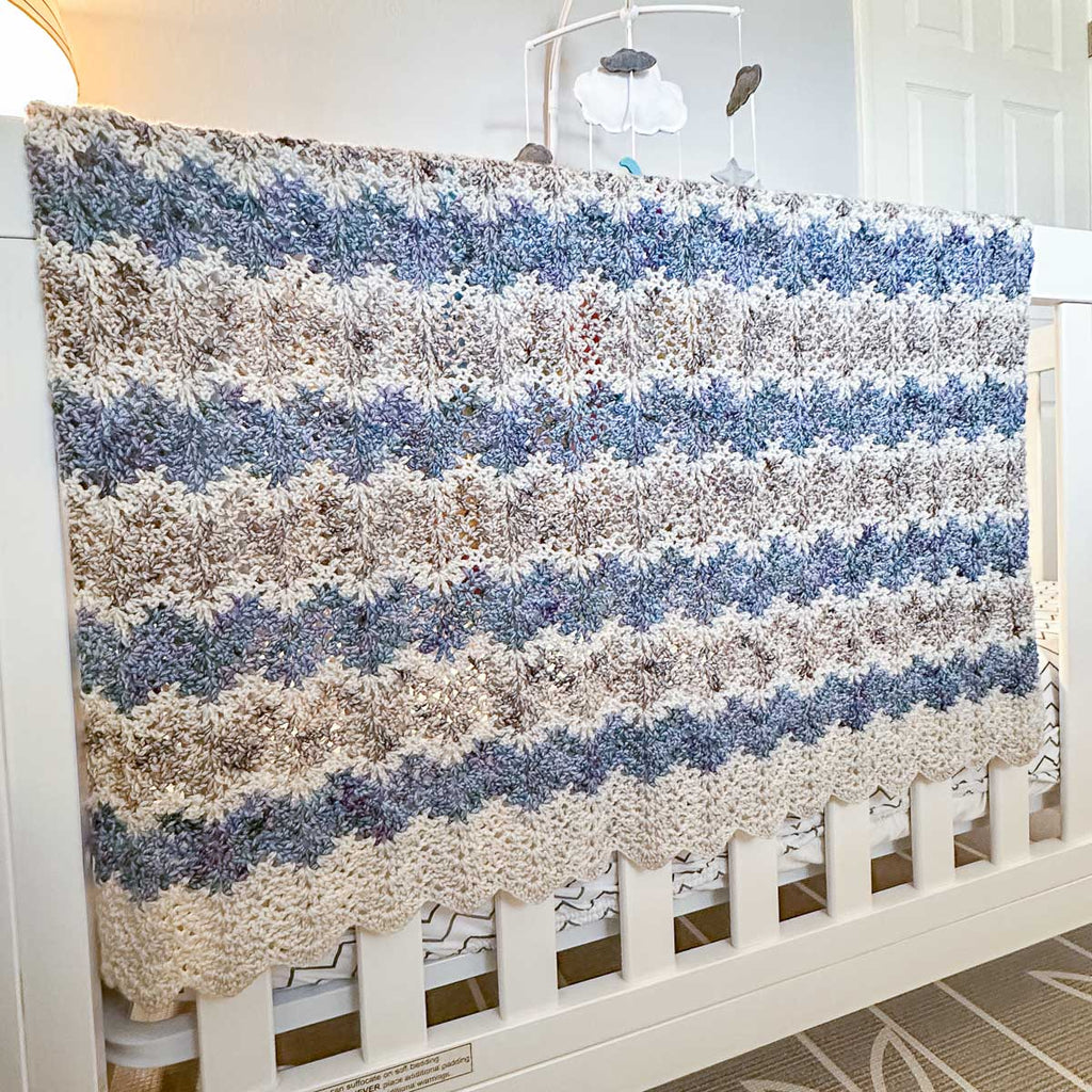 Enamored Baby Blanket - PDF Crochet Pattern