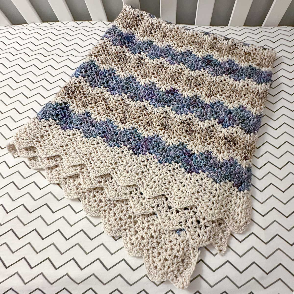 Enamored Baby Blanket - PDF Crochet Pattern