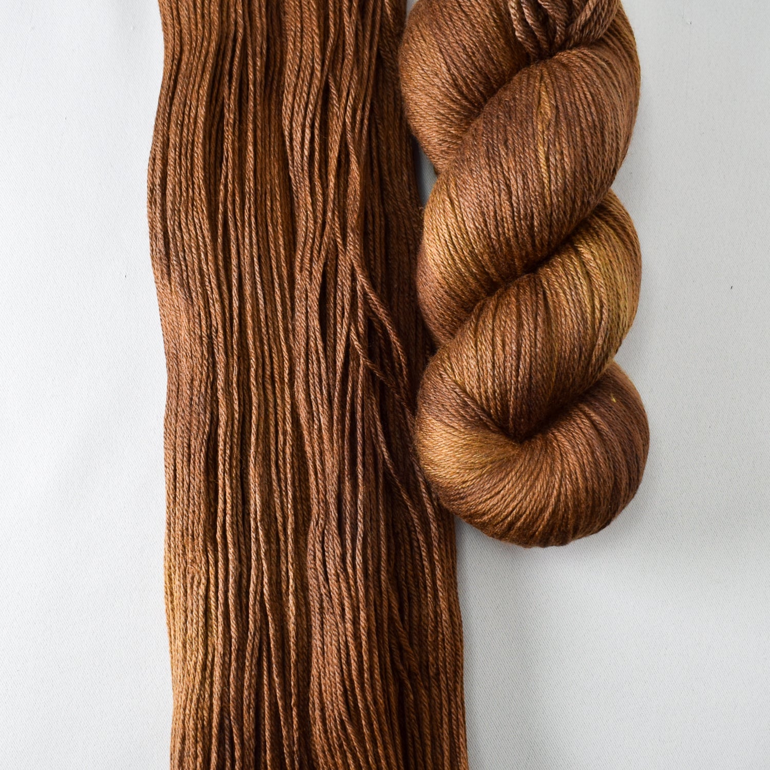 Espresso - Miss Babs Big Silk wool and silk blend yarn