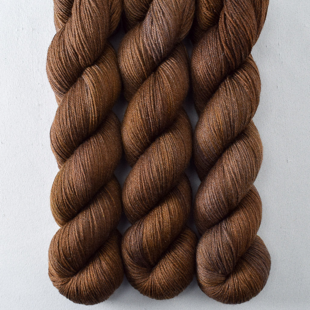 Espresso - Miss Babs Tarte wool blend sock yarn