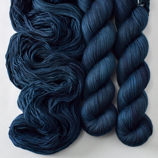 Evening Blues - Miss Babs Yummy 2-Ply yarn