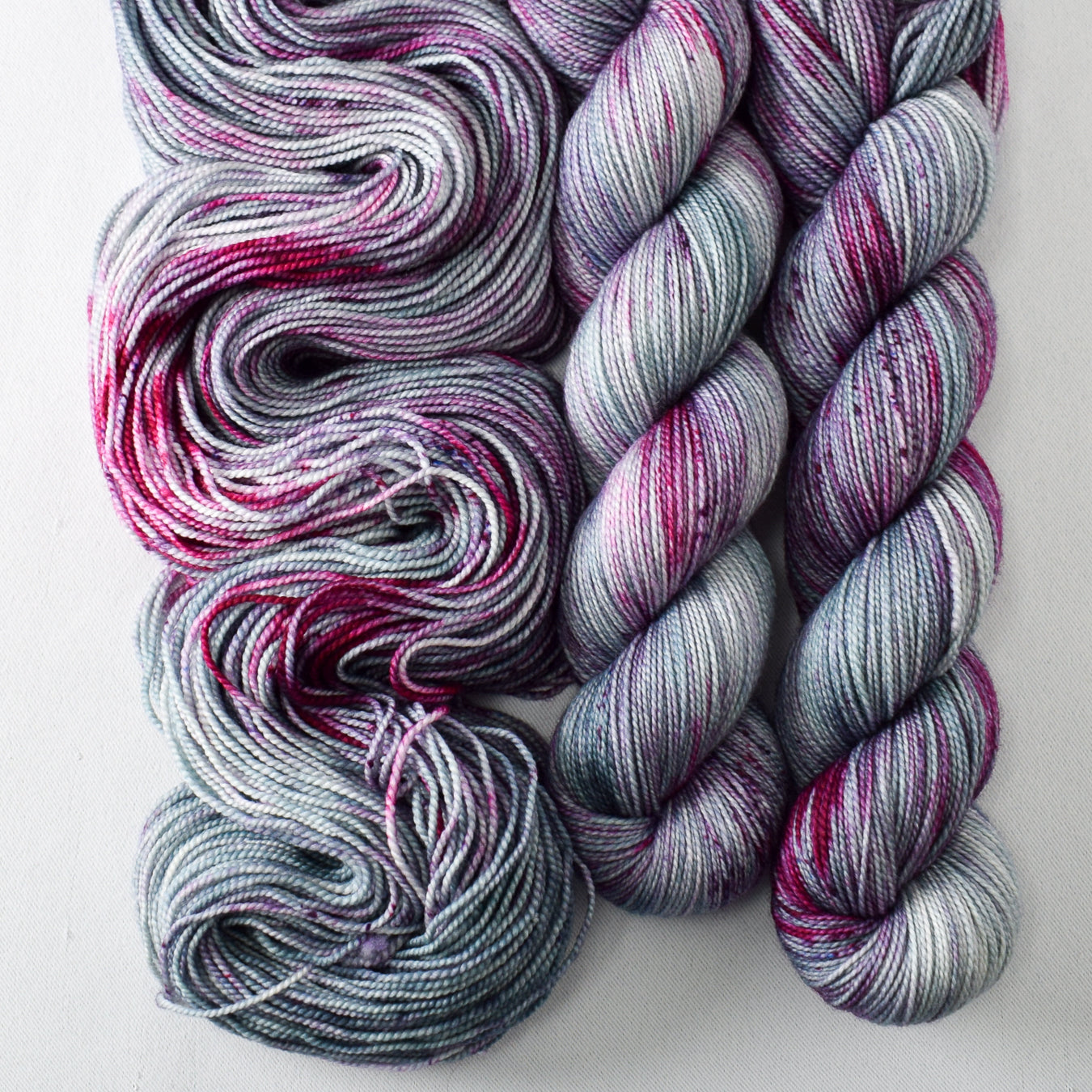 Evening Rose - Miss Babs Yummy 2-Ply superwash Merino wool yarn
