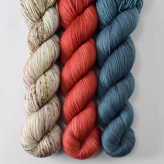 Fairy Gathering, Sapsucker, and Suspense - Miss Babs Yummy 2-Ply Trio