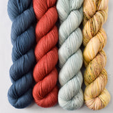 Family, Sapsucker, Linnet, and Rangeland - Miss Babs Yummy 2-Ply Quartet