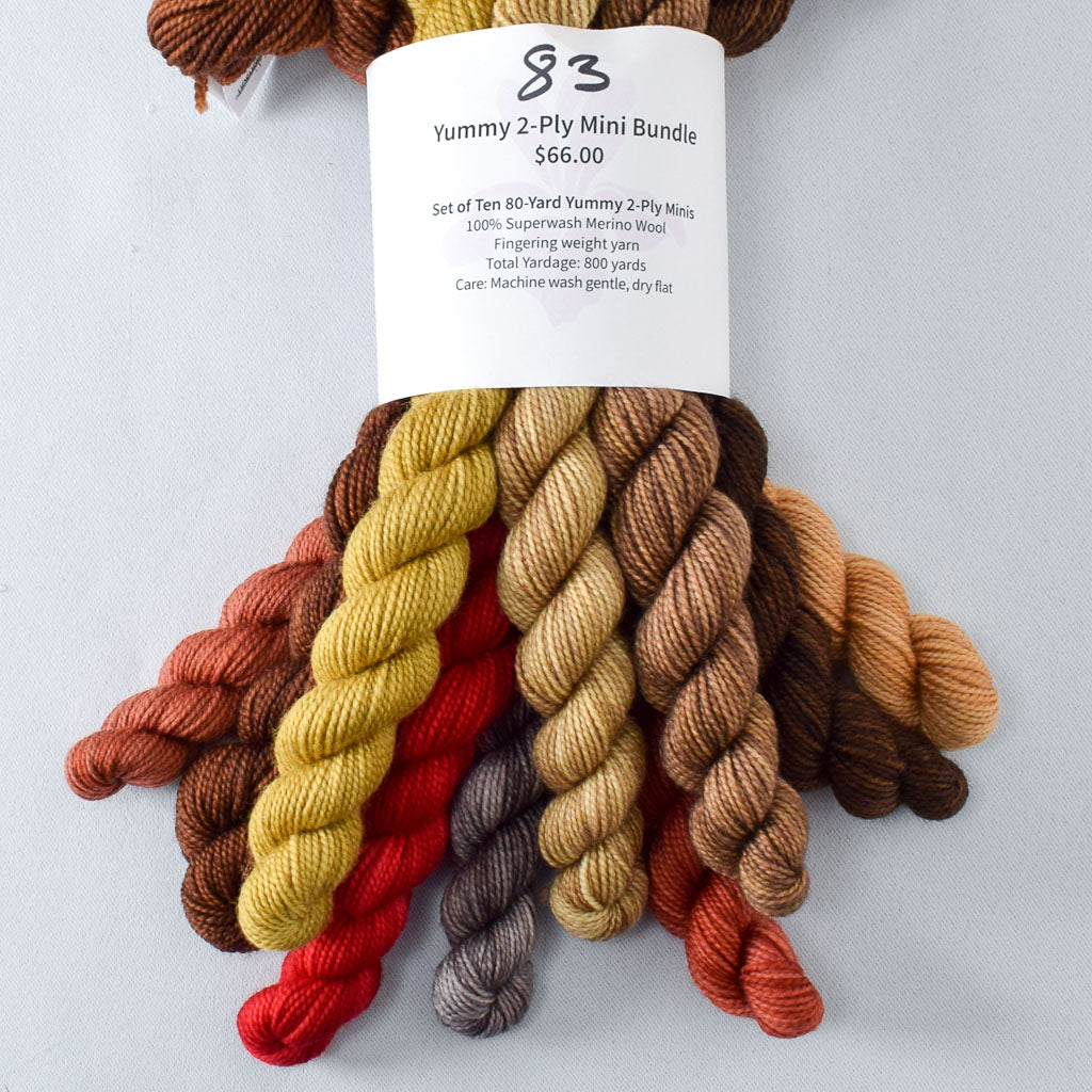 Festive 83 - Miss Babs Yummy 2-Ply Mini Bundle