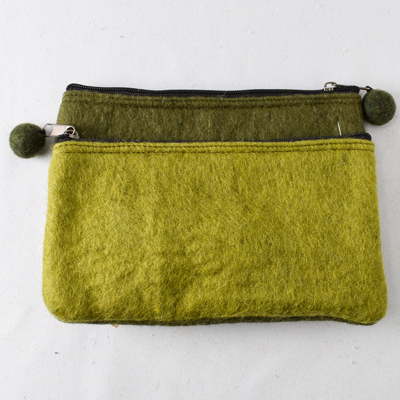 Fibres of Life 2-Tone Medium Organizer Pouch - Forest - Miss Babs Notions