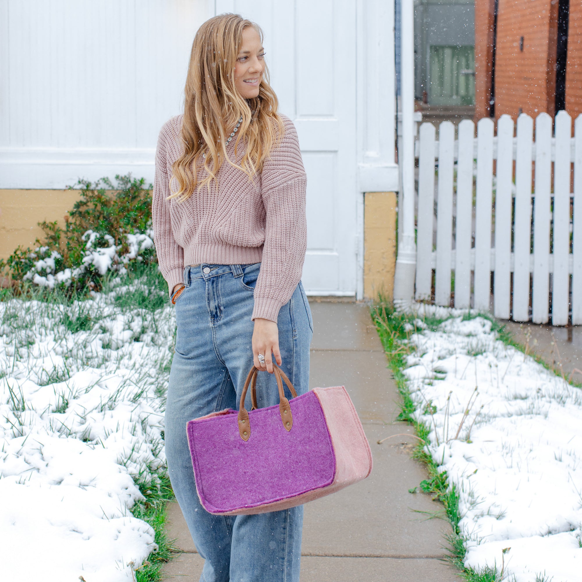 Fibres of Life Grab N Go Carry All - Orchid