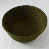Fibres of Life Large Felt Bowl - Forest - Miss Babs Notions