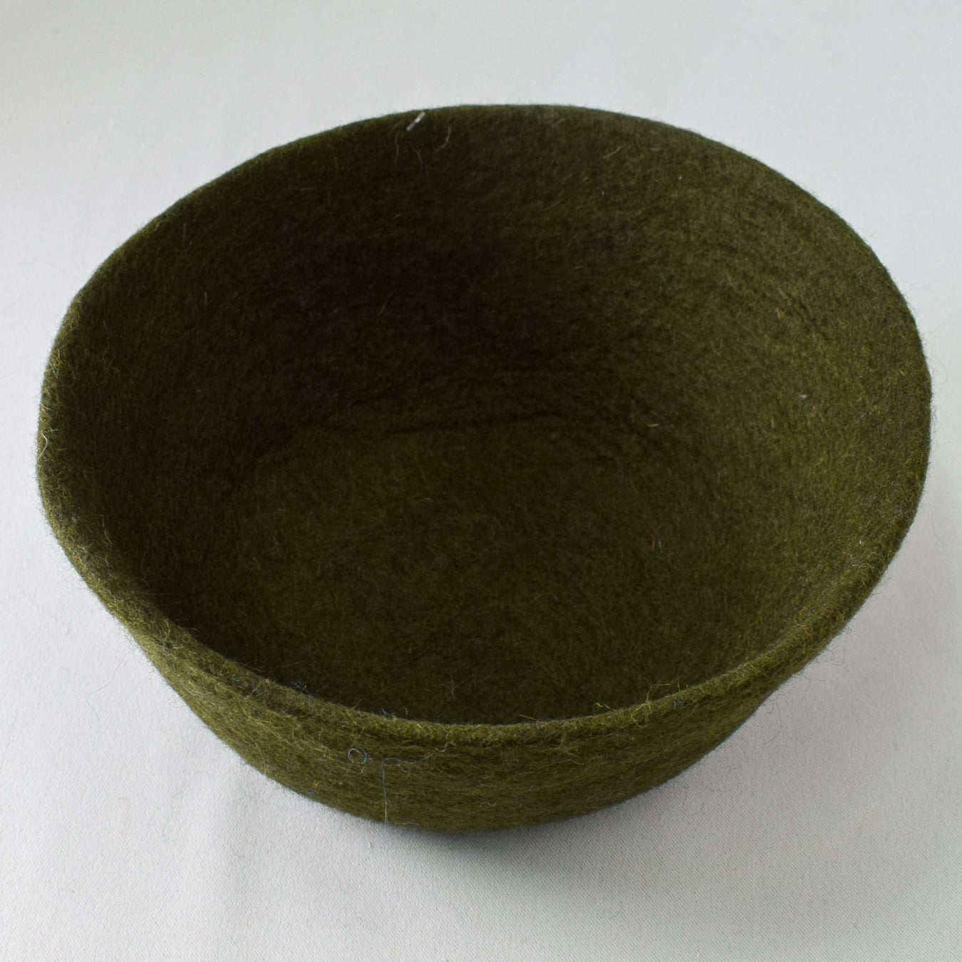 Fibres of Life Large Felt Bowl - Forest - Miss Babs Notions