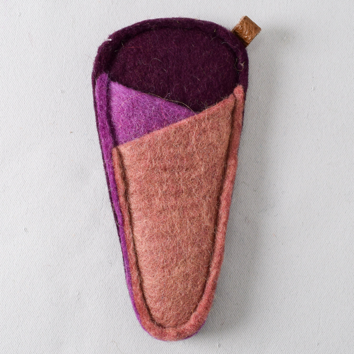 Fibres of Life Medium Scissors Sleeve - Orchid - Miss Babs Notions