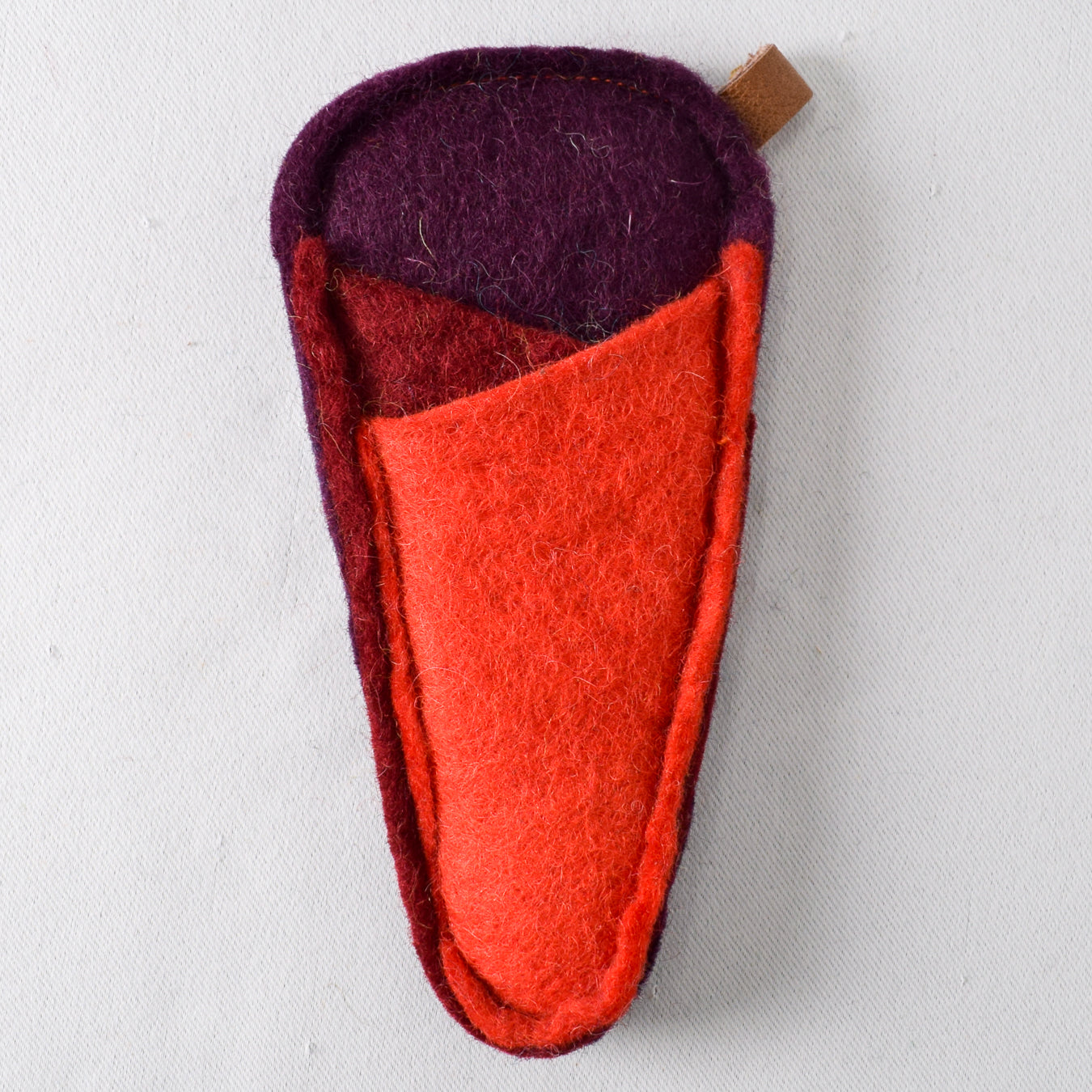 Fibres of Life Medium Scissors Sleeve - Poppy - Miss Babs Notions