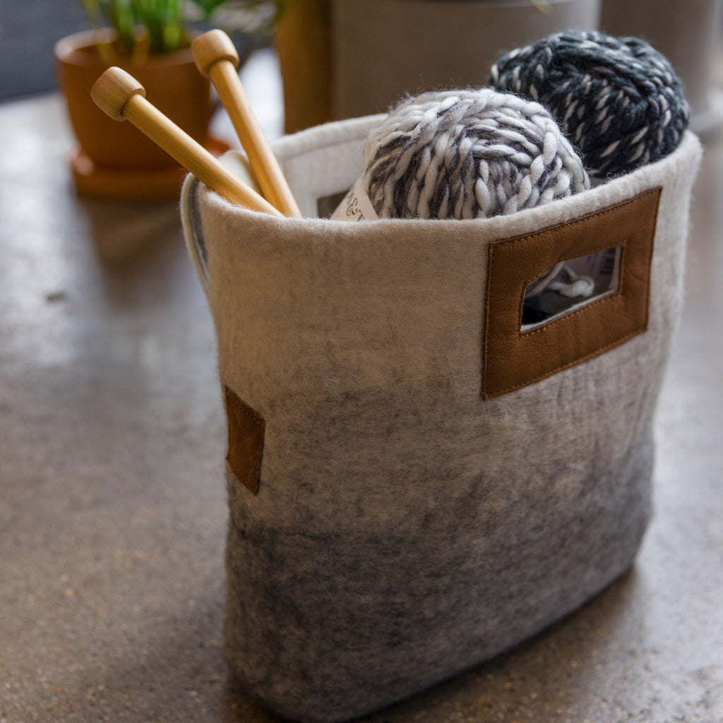 Fibres of Life Ombre Tote Bag - Fog