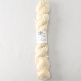 Fingering Weigh, Unknown content, definitely a good bit of cashmere. 2.8 oz. - Miss Babs Undyed Test Yarn
