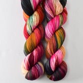 Fired Up - Miss Babs Putnam Merino wool and nylon sock yarn