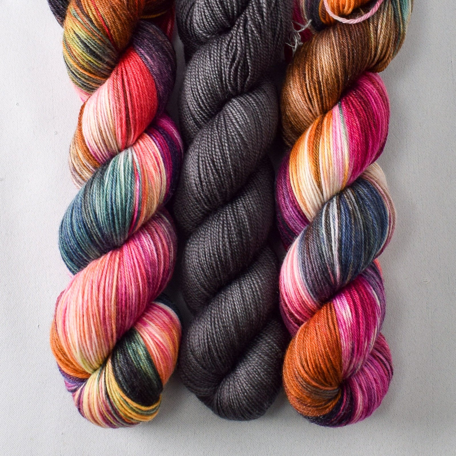 Fired Up Tarte and Pitch Yummy 2-Ply - Miss Babs Feyrow Shawl Set