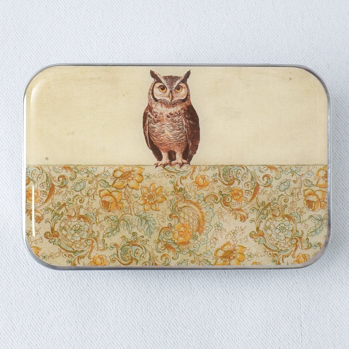 Firefly Notes Owl Notions Tin - Miss Babs Notions