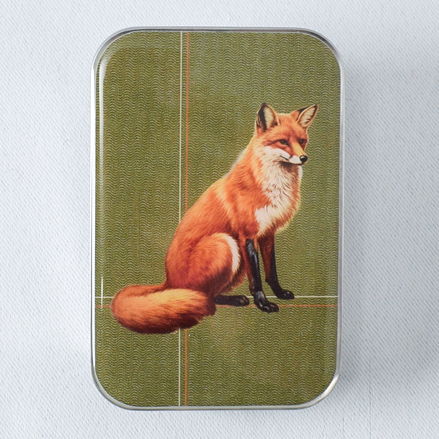 Firefly Notes Woodland Fox Notions Tin - Miss Babs Notions