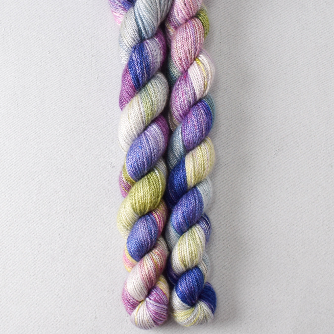 Flowery Hillside - Miss Babs Sojourn yarn