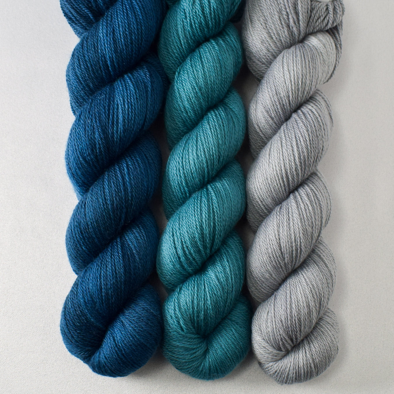 Franklin, Rainforest, and Slate - Miss Babs Caroline Trio