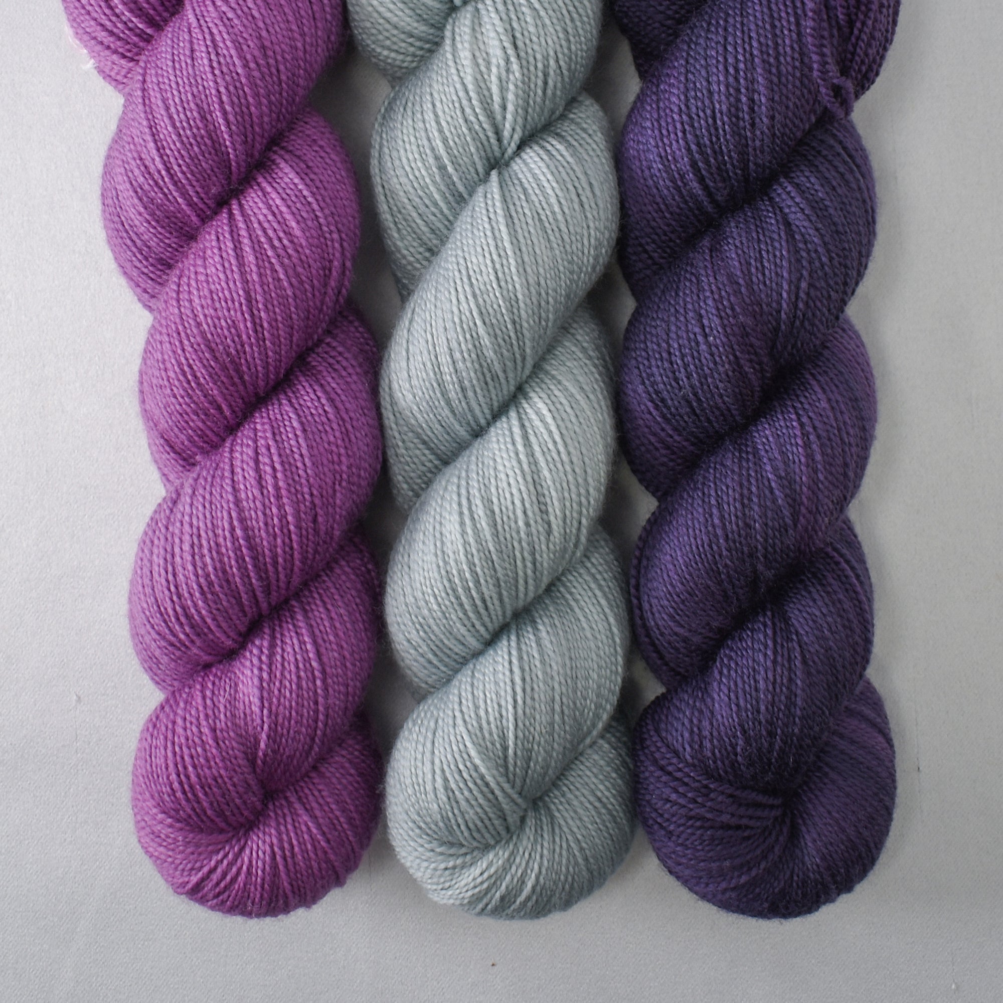 Frasquita, Fogbound, and Muscadine Grapes - Yummy 2-Ply Trio - Babette