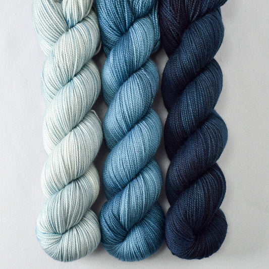 Freedom, River Siren, and Poseidon's Wrath - Miss Babs Yummy 2-Ply Trio