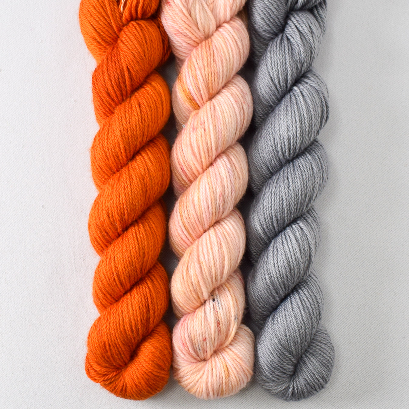 French Marigold, Tropical Sunset, and Slate - Miss Babs Yowza Mini Trio