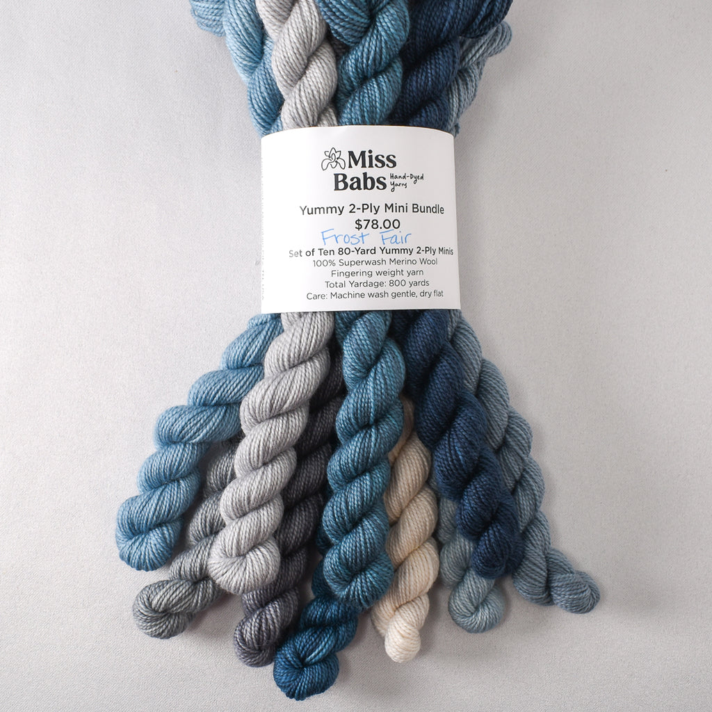 Frost Fair - Miss Babs Yummy 2-Ply Mini Bundle