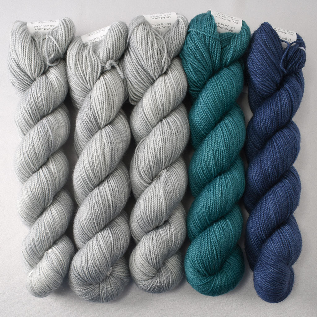Frozen (3), Mahi Mahi, and Denim - Miss Babs Yummy 2-Ply Drops of Jupiter Set