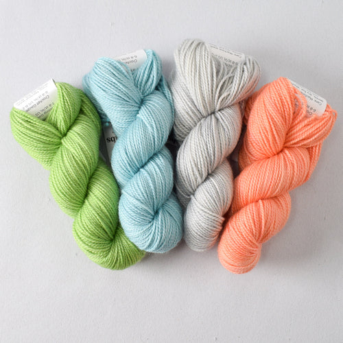 Gnandad's Adventure Set: Allotment, Forever, Ice Garden, and Warm Sienna - Miss Babs Toe Quartet