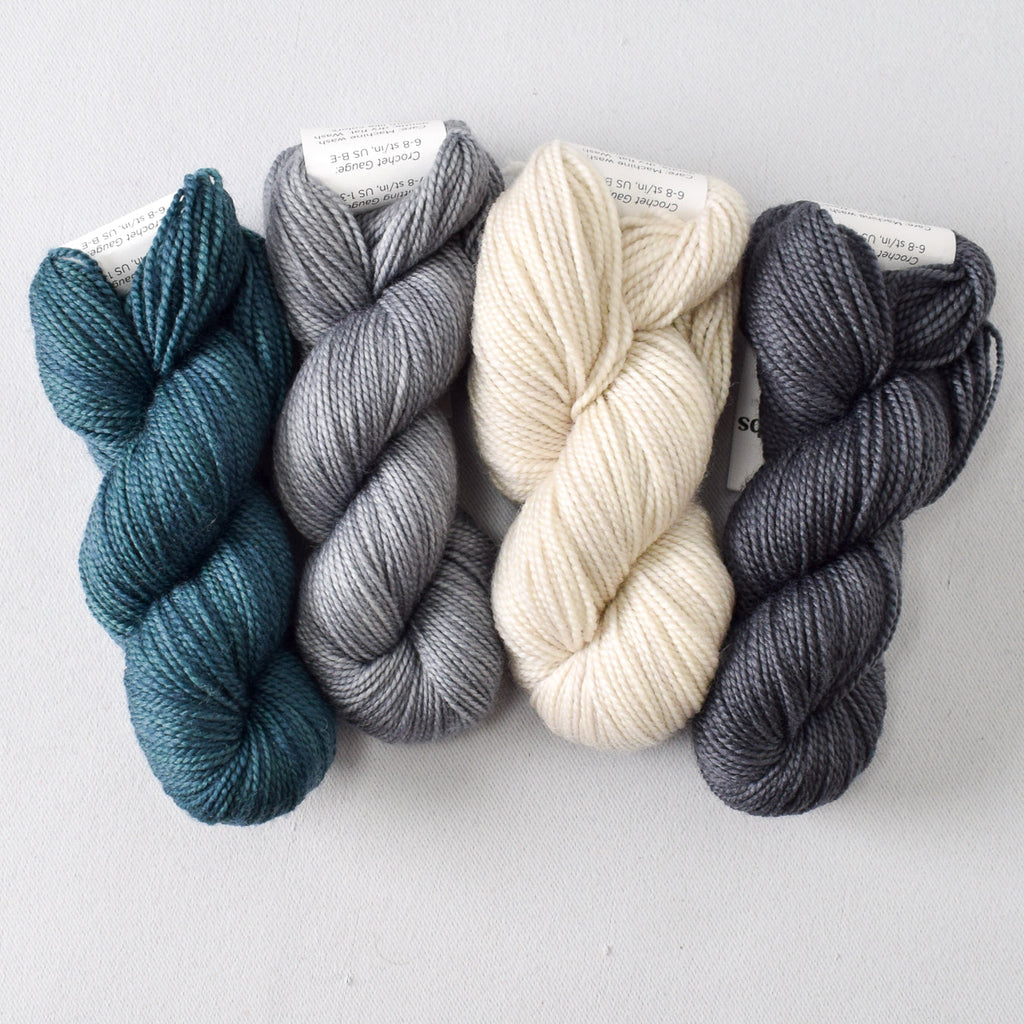 Gnandad's Adventure Set: Blackwatch, Tyl, White Peppercorn, and Dark Carina - Miss Babs Toe Quartet