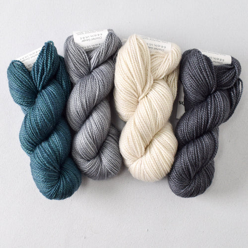 Gnandad's Adventure Set: Blackwatch, Tyl, White Peppercorn, and Dark Carina - Miss Babs Toe Quartet