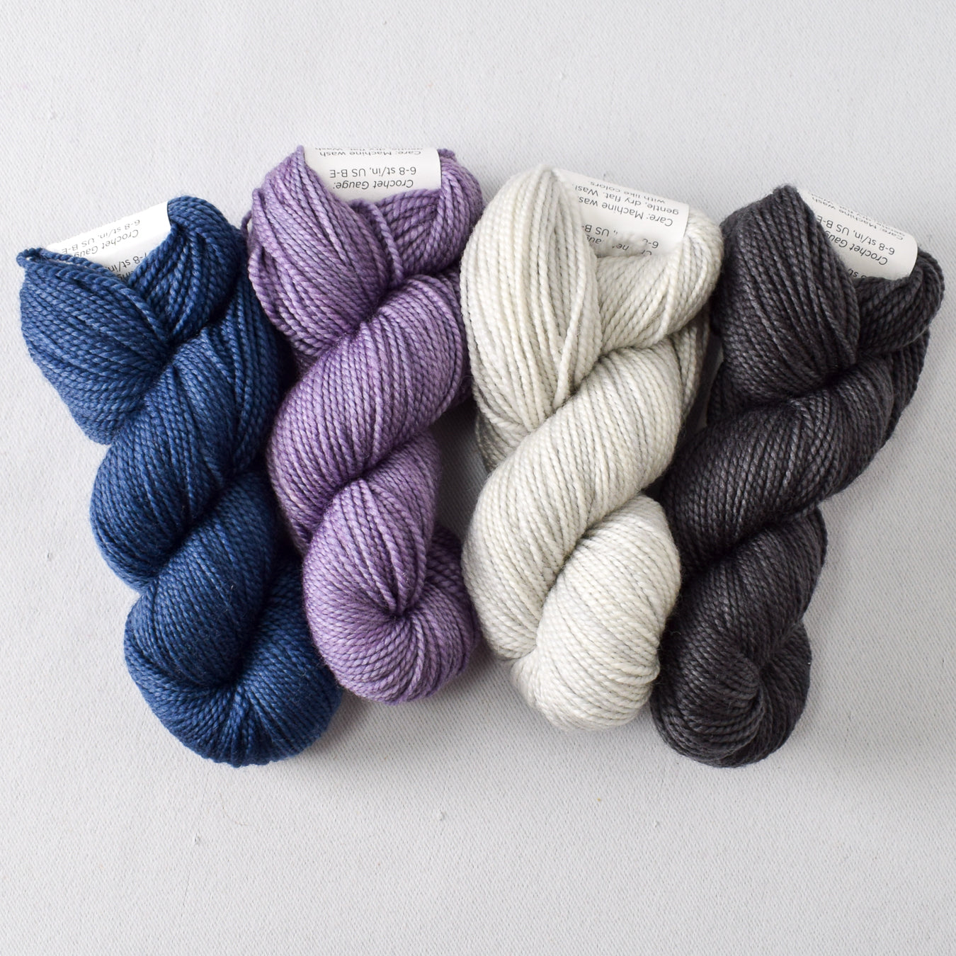 Gnandad's Adventure Set: Denim, Pinot Noir Grapes, Ice Garden, and Pitch - Miss Babs Toe Quartet