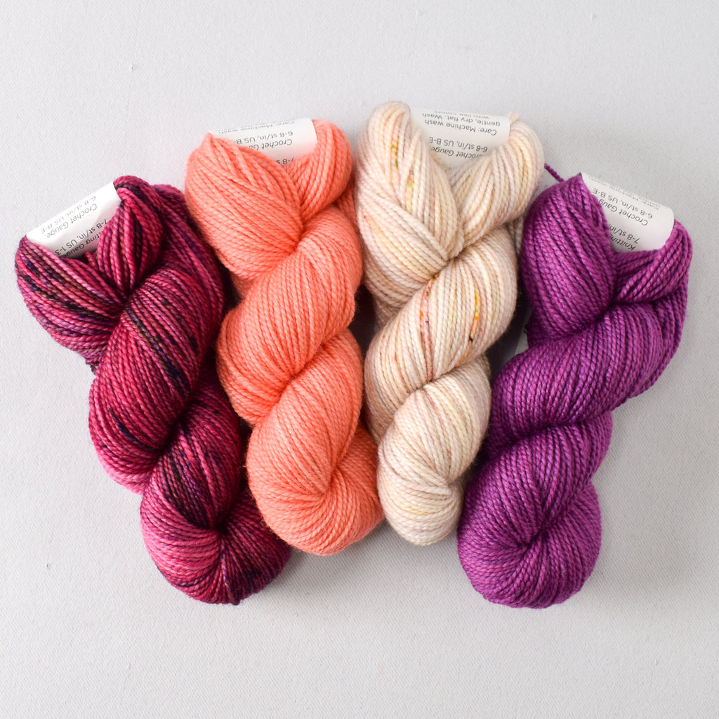 Gnandad's Adventure Set: Hands Down, Correa, Paw Prints, and Violet Royale - Miss Babs Toe Quartet