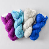 Gnandad's Adventure Set: Hot Air Balloon, World in a Book, Ice Garden, and Moroccan Door - Miss Babs Toe Quartet