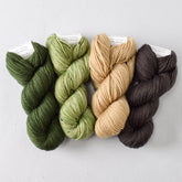 Gnandad's Adventure Set: Nori, Peace Lily, Cafe Au Lait, and Dark Pegasus - Miss Babs Toe Quartet