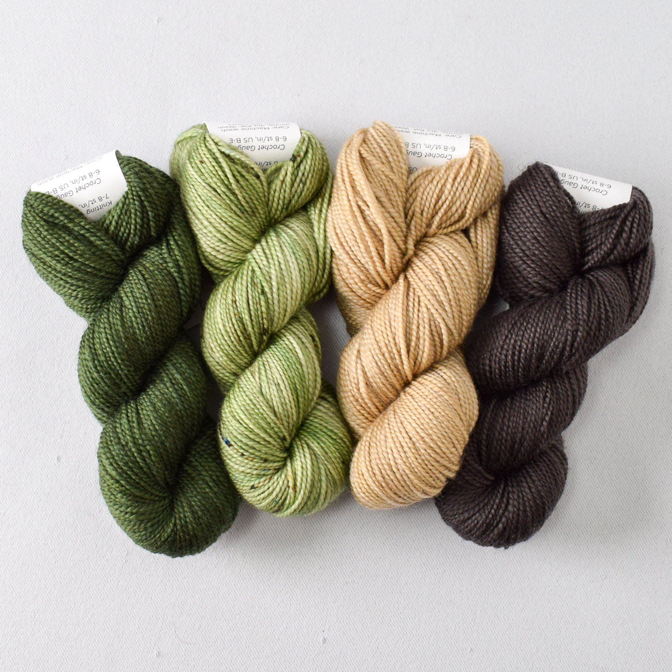 Gnandad's Adventure Set: Nori, Peace Lily, Cafe Au Lait, and Dark Pegasus - Miss Babs Toe Quartet