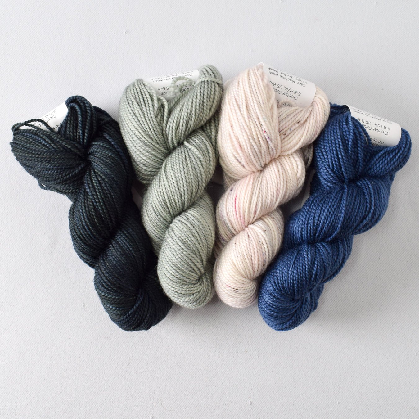 Gnandad's Adventure Set: Riverway, Beachglass, Pink Passion, and Denim - Miss Babs Toe Quartet