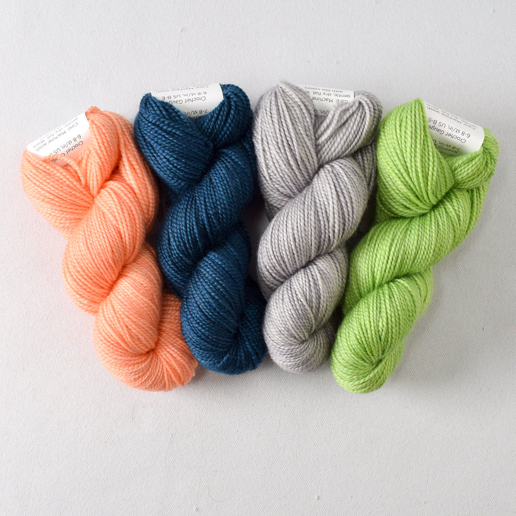 Gnandad's Adventure Set: Warm Sienna, Franklin, Thunderstorm, and Allotment - Miss Babs Toe Quartet