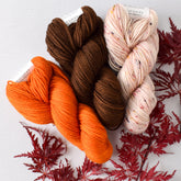 Gnumpkin and Gnettle Set: French Marigold, Bittersweet Chocolate, and Tea Time Frenzy - Miss Babs Toe Trio