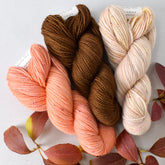 Gnumpkin and Gnettle Set: Heart of Glass, Espresso, and Sparkling Sand - Miss Babs Toe Trio