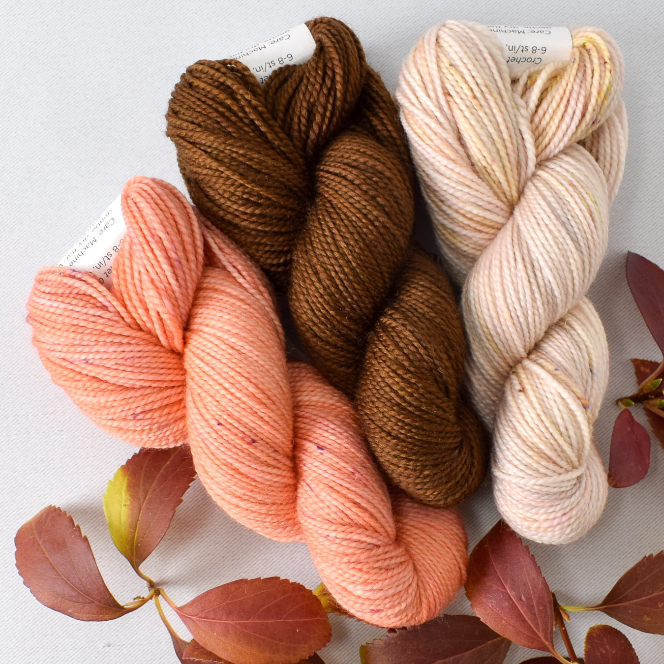 Gnumpkin and Gnettle Set: Heart of Glass, Espresso, and Sparkling Sand - Miss Babs Toe Trio