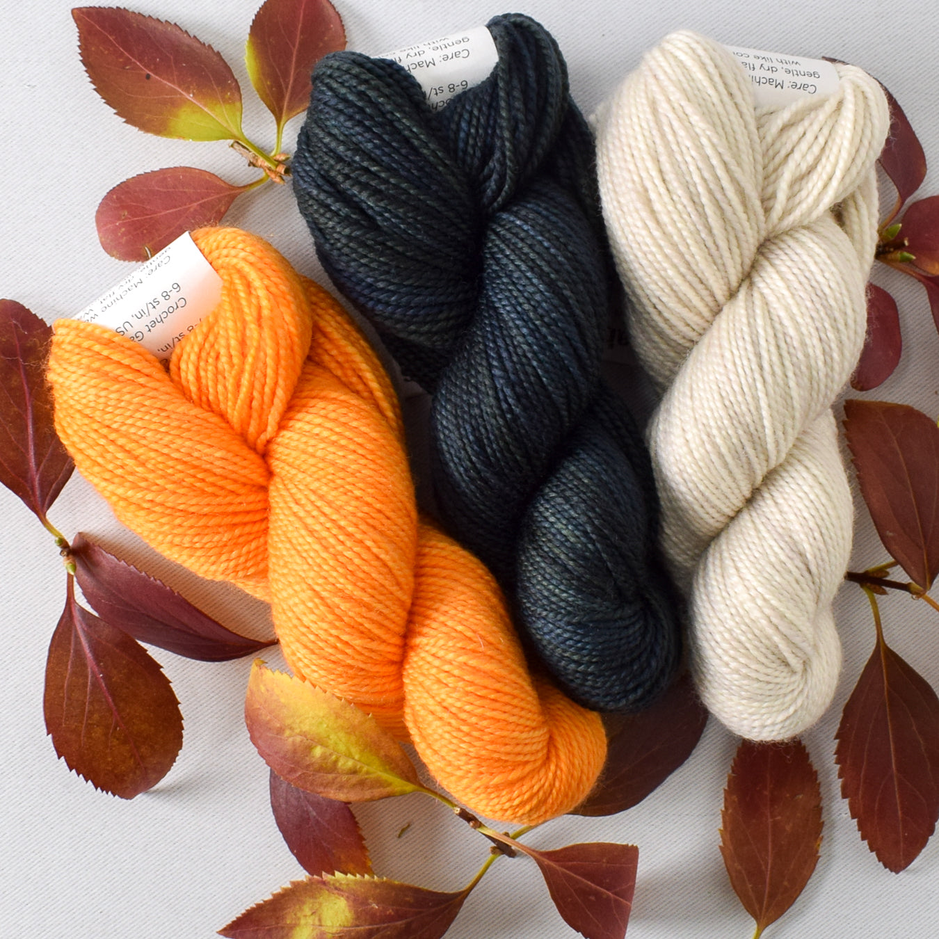 Gnumpkin and Gnettle Set: Navel, Riverway, and White Peppercorn - Miss Babs Toe Trio