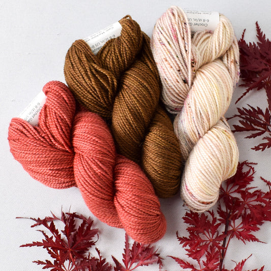 Gnumpkin and Gnettle Set: Sapsucker, Espresso, and Sparkling Sand - Miss Babs Toe Trio